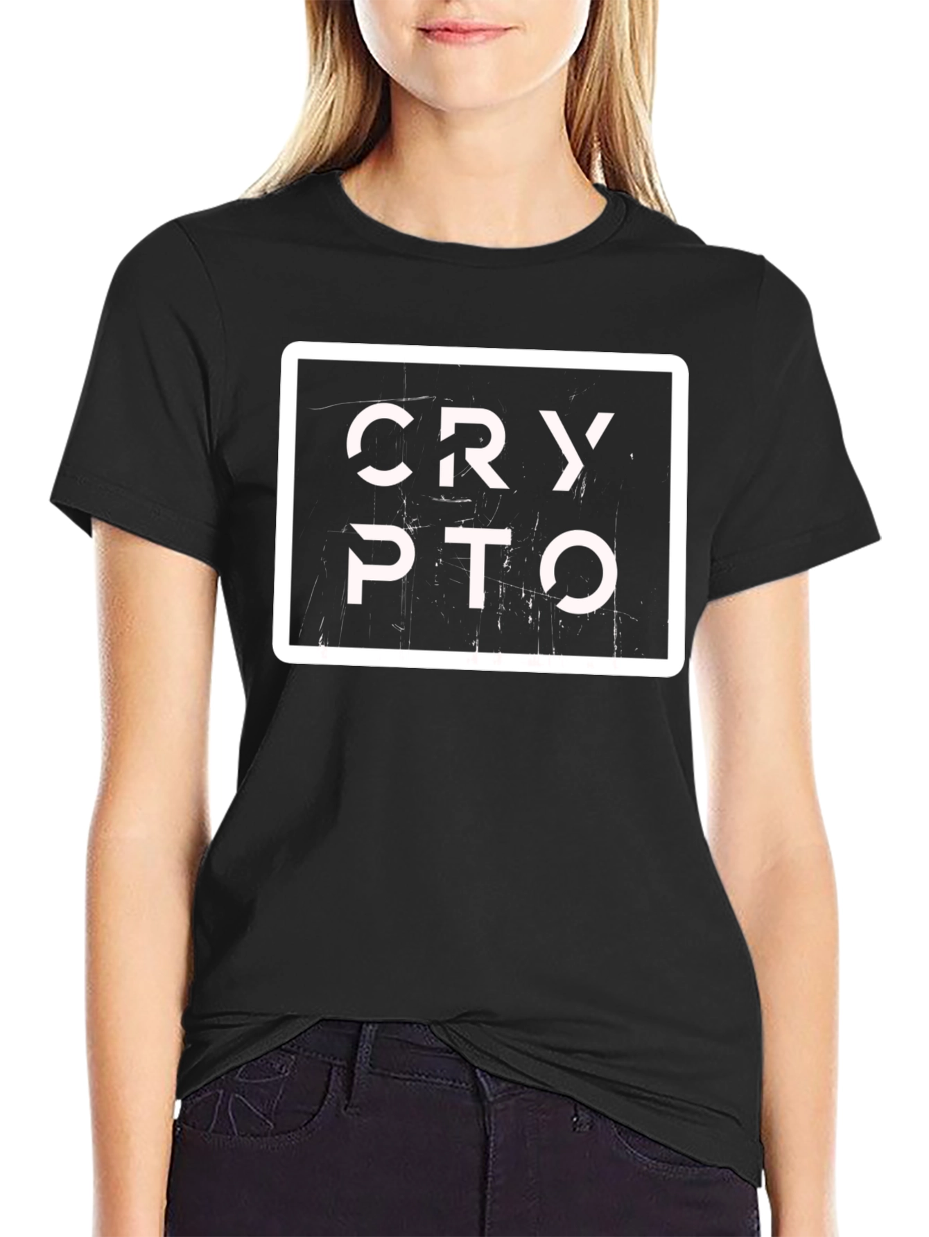 Crypto Graphic T-Shirt - Cool Casual Tee