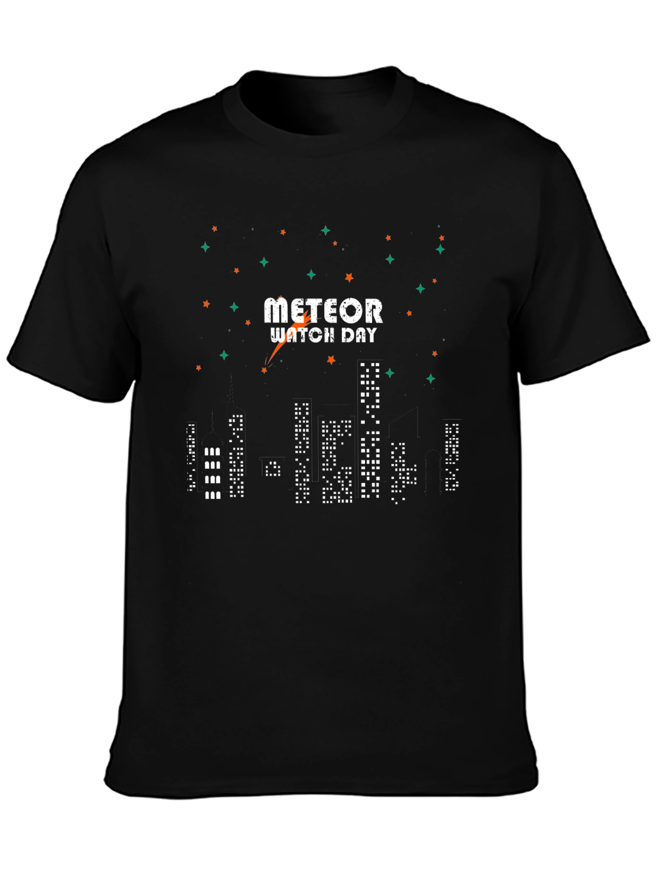 Meteor Watch Day Graphic T-Shirt