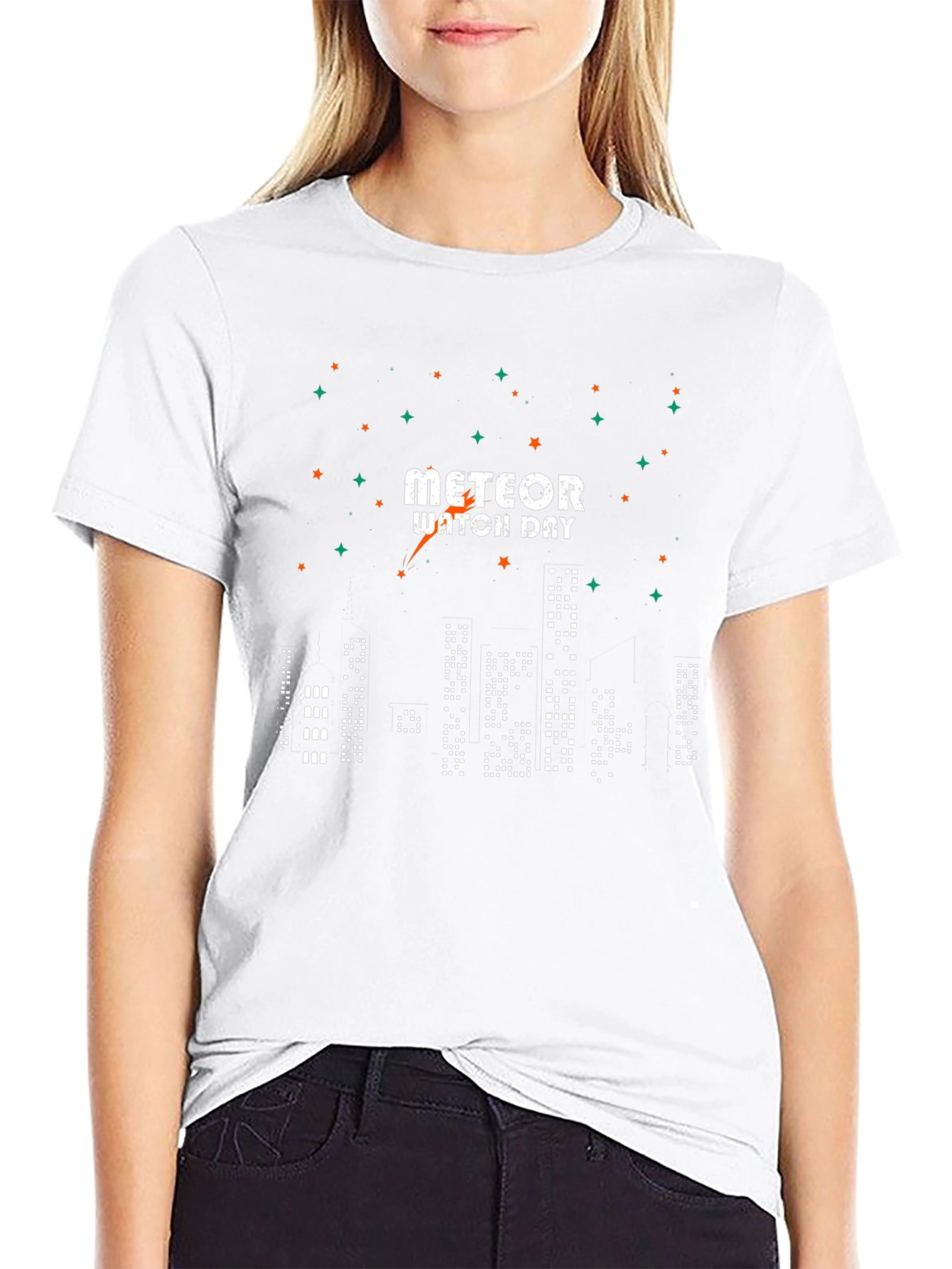 Meteor Watch Day Graphic T-Shirt