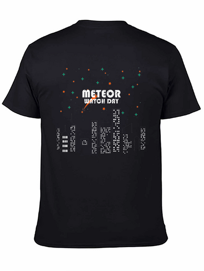 Meteor Watch Day Graphic T-Shirt