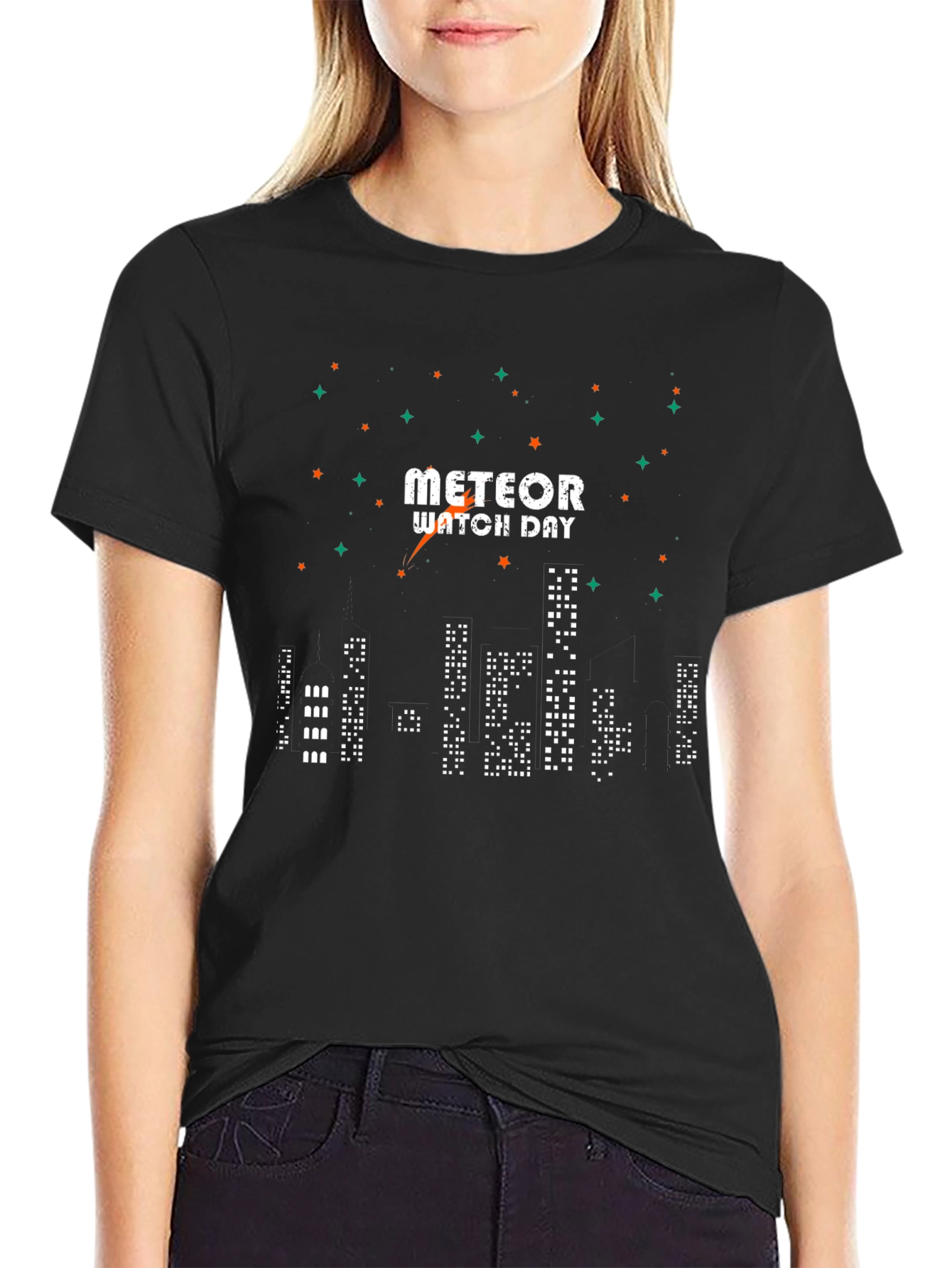 Meteor Watch Day Graphic T-Shirt
