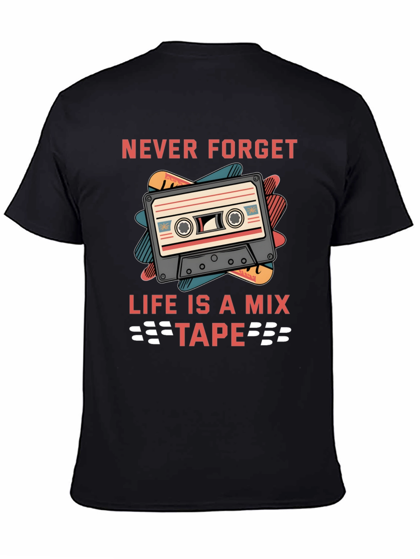 Never Forget Mixtape Graphic Tee