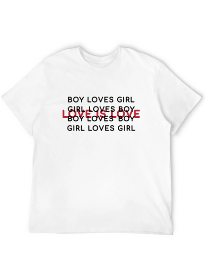 Love Is Love Unisex T-Shirt - LGBTQ+ Pride