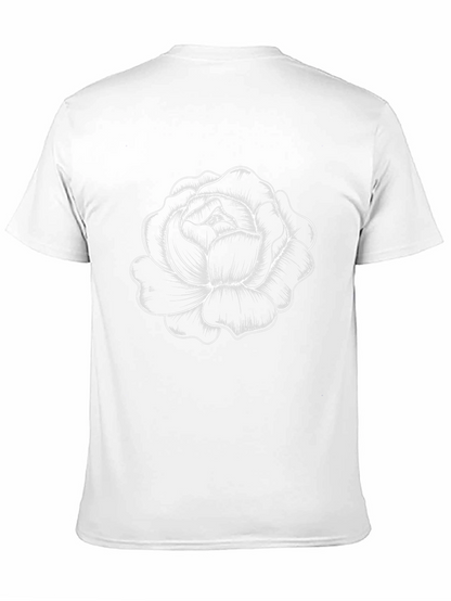 Black Floral Graphic Tee