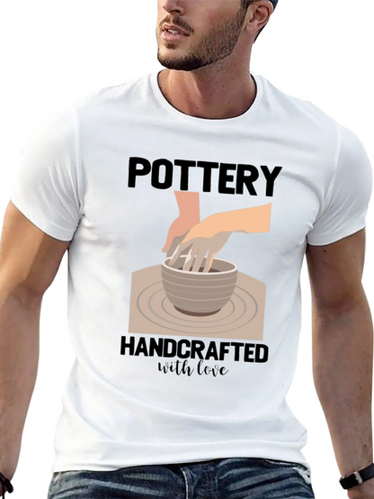 Pottery Handcrafted with Love T-Shirt