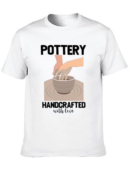 Pottery Handcrafted with Love T-Shirt