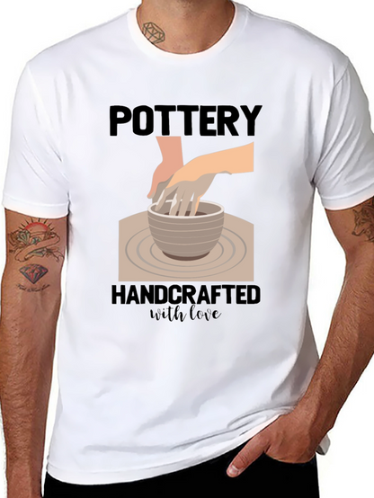 Pottery Handcrafted with Love T-Shirt