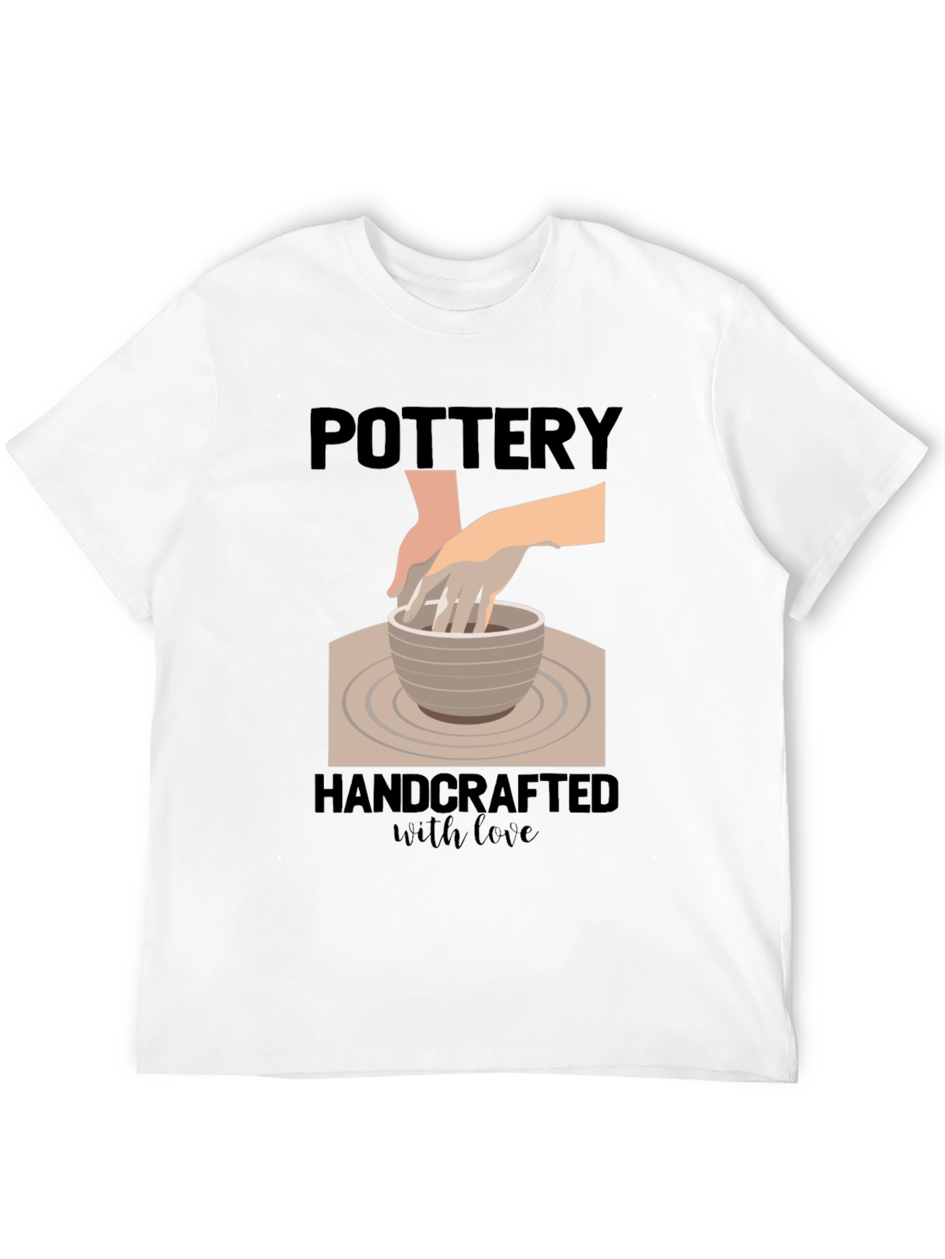Pottery Handcrafted with Love T-Shirt
