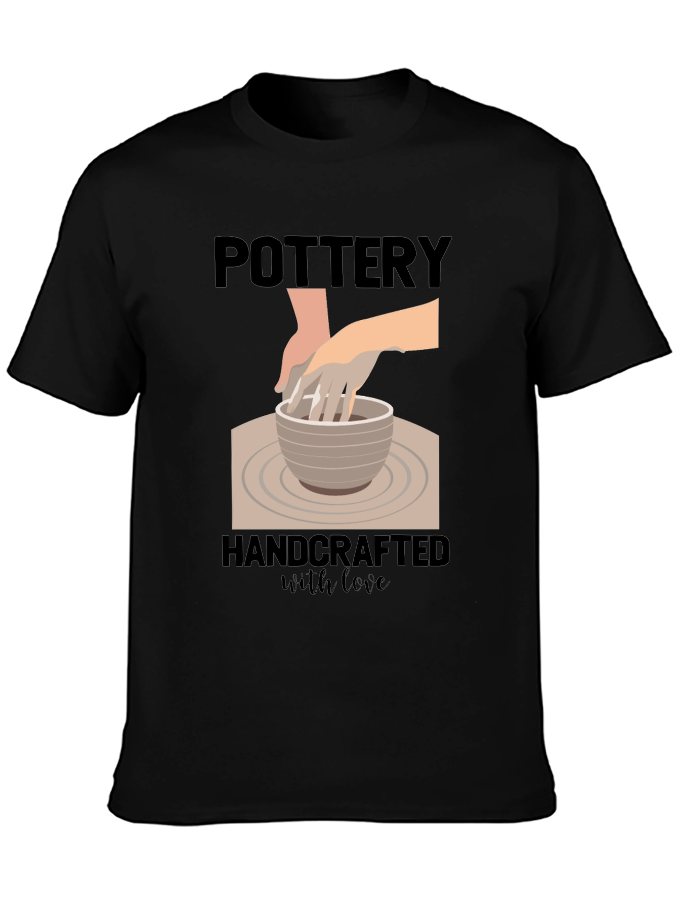 Pottery Handcrafted with Love T-Shirt