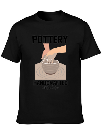 Pottery Handcrafted with Love T-Shirt