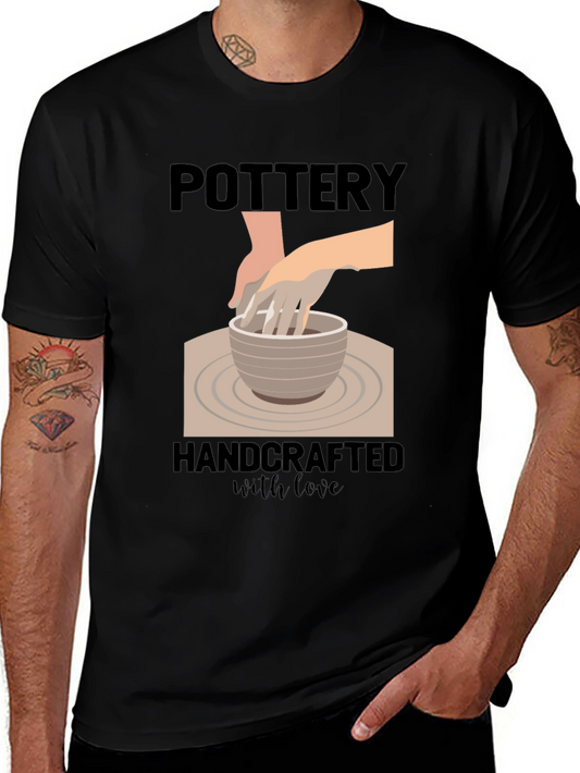Pottery Handcrafted with Love T-Shirt