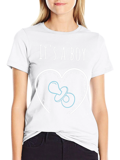 Its A Boy Pregnancy Announcement T-Shirt