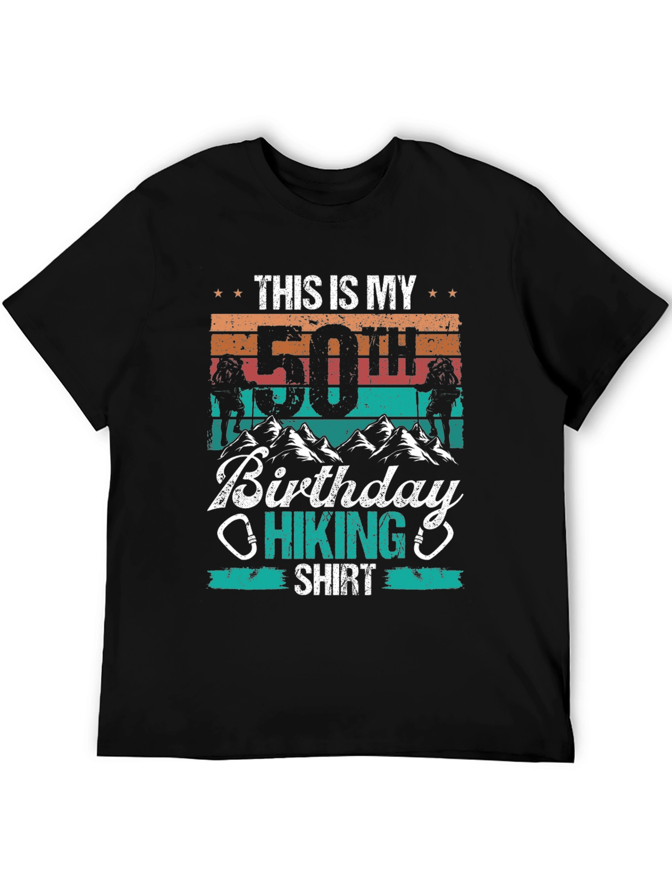 50th Birthday Hiking Shirt