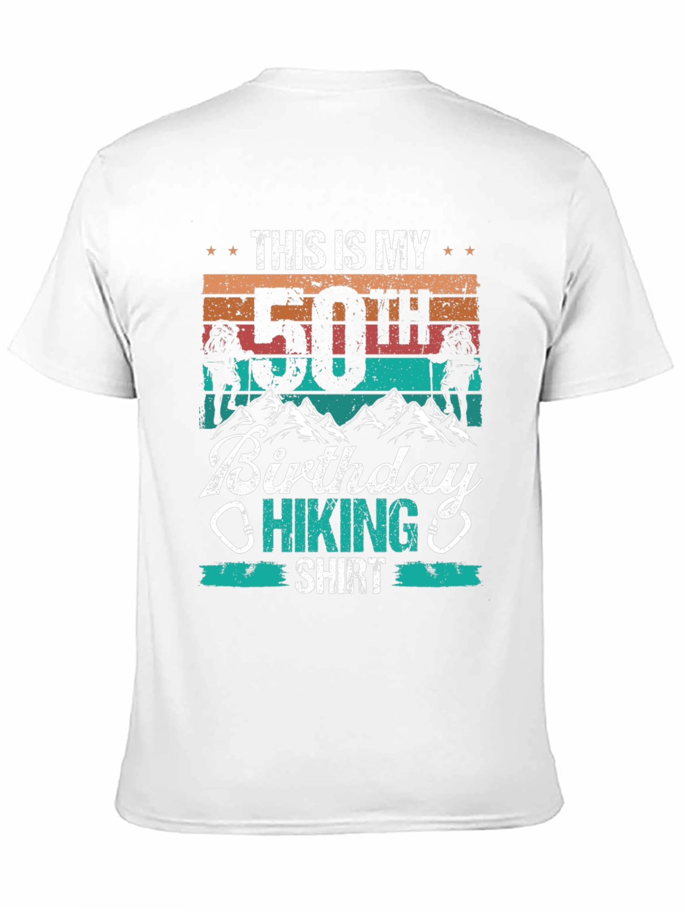 50th Birthday Hiking Shirt