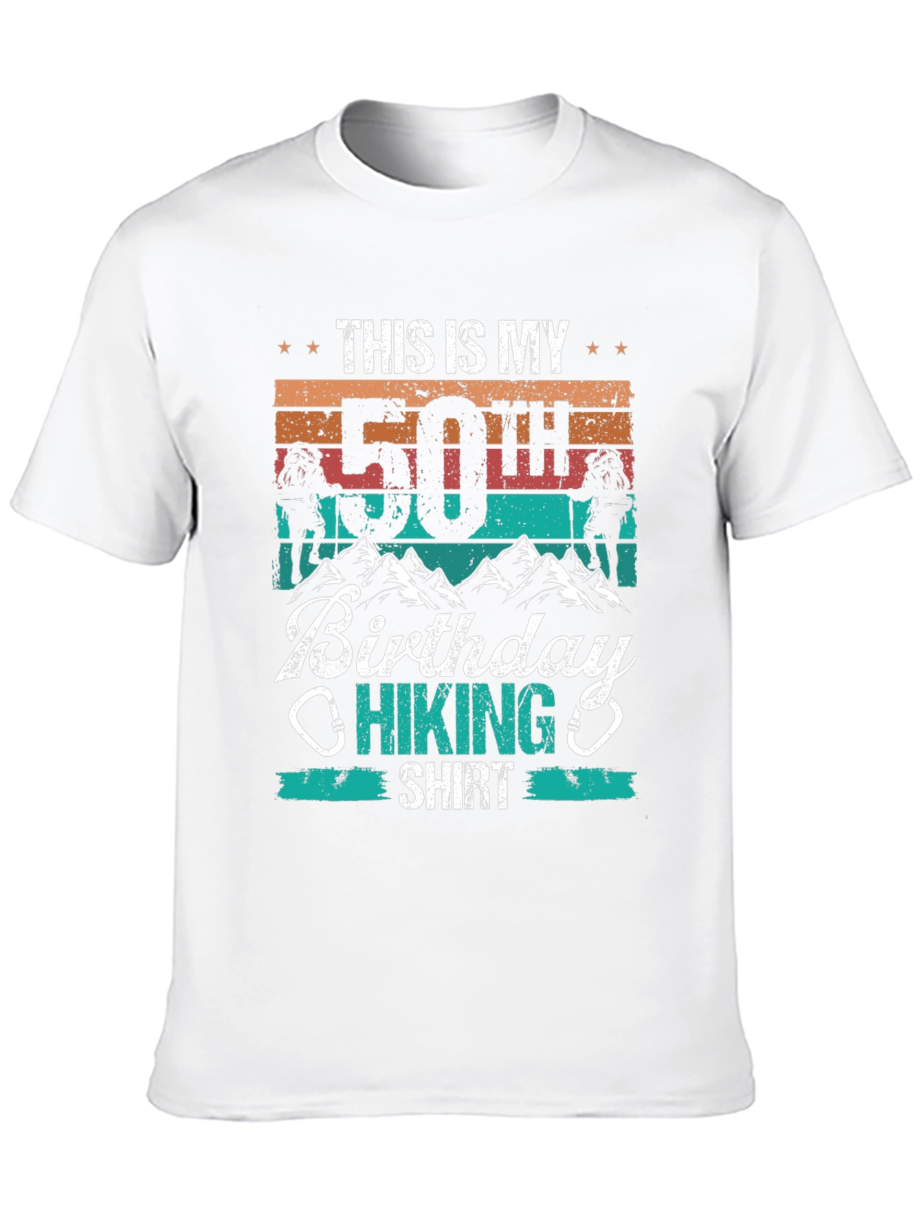 50th Birthday Hiking Shirt