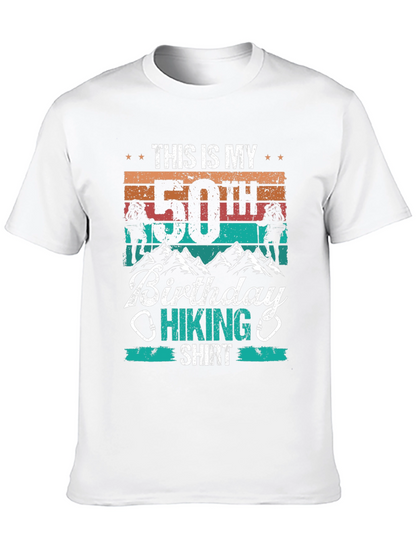 50th Birthday Hiking Shirt