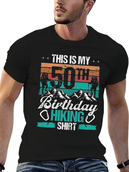 50th Birthday Hiking Shirt