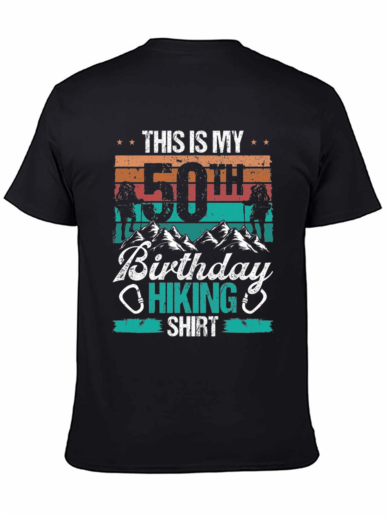 50th Birthday Hiking Shirt