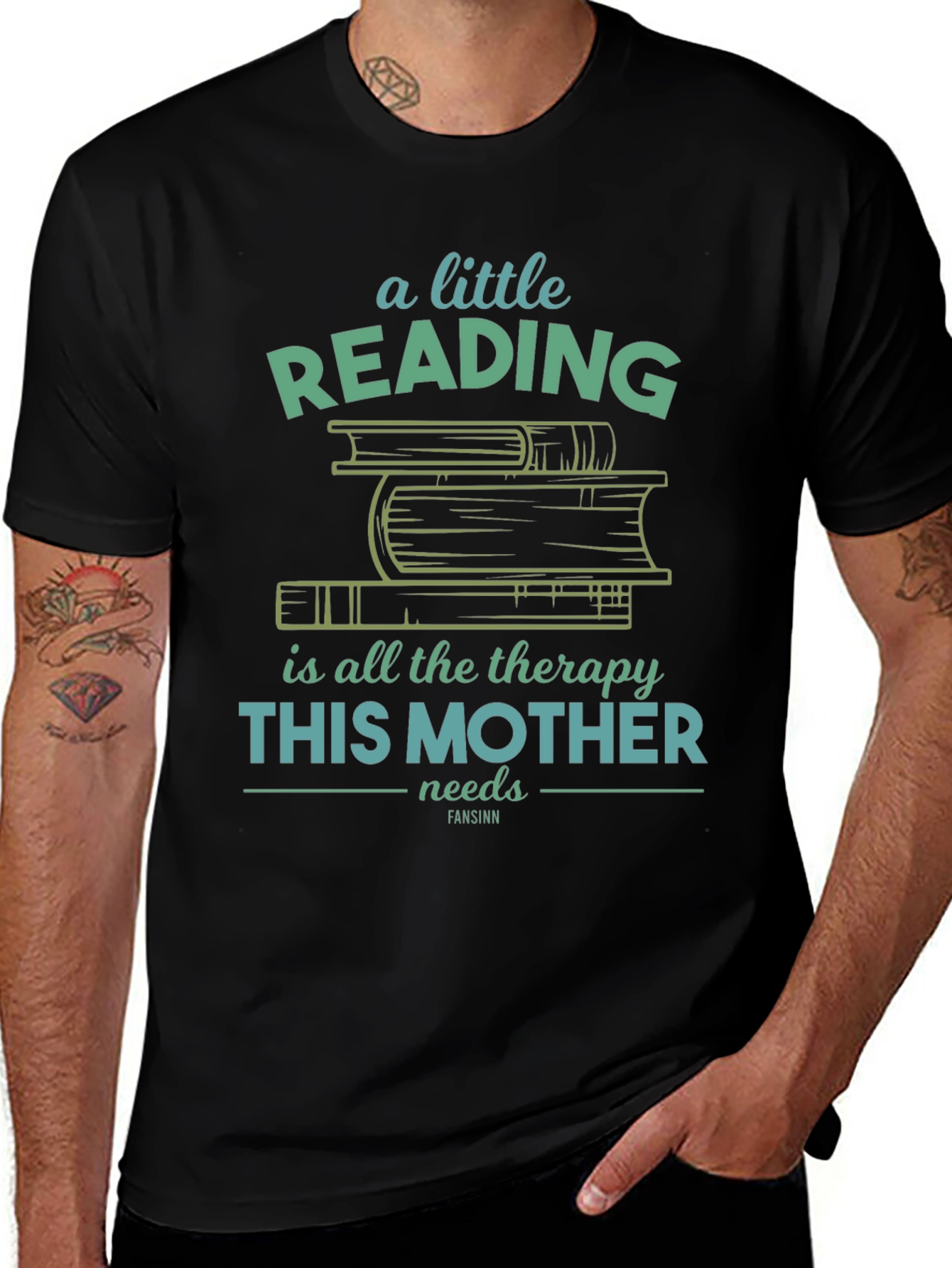 Reading Therapy Mothers T-Shirt