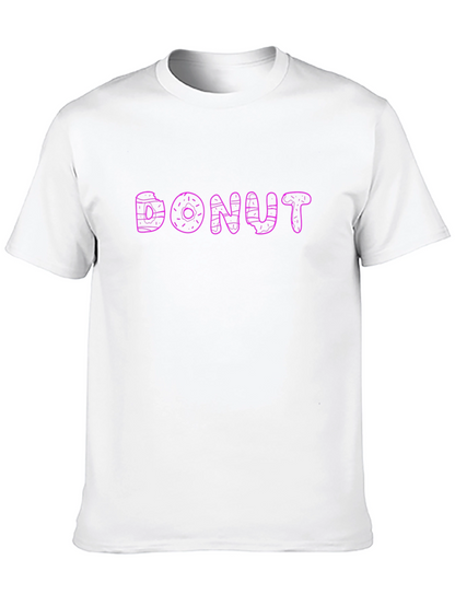 Donut Graphic Tee - Funny Dessert Shirt