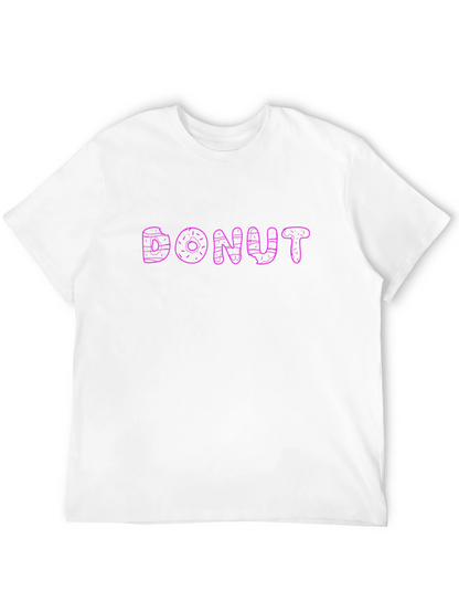 Donut Graphic Tee - Funny Dessert Shirt