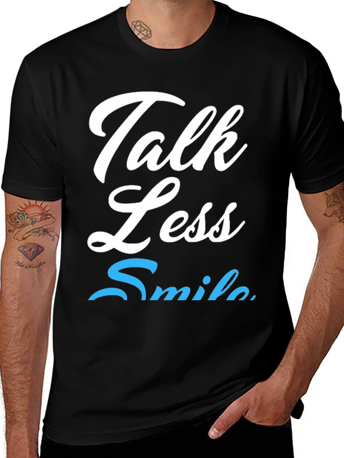 Talk Less Smile More Graphic Tee