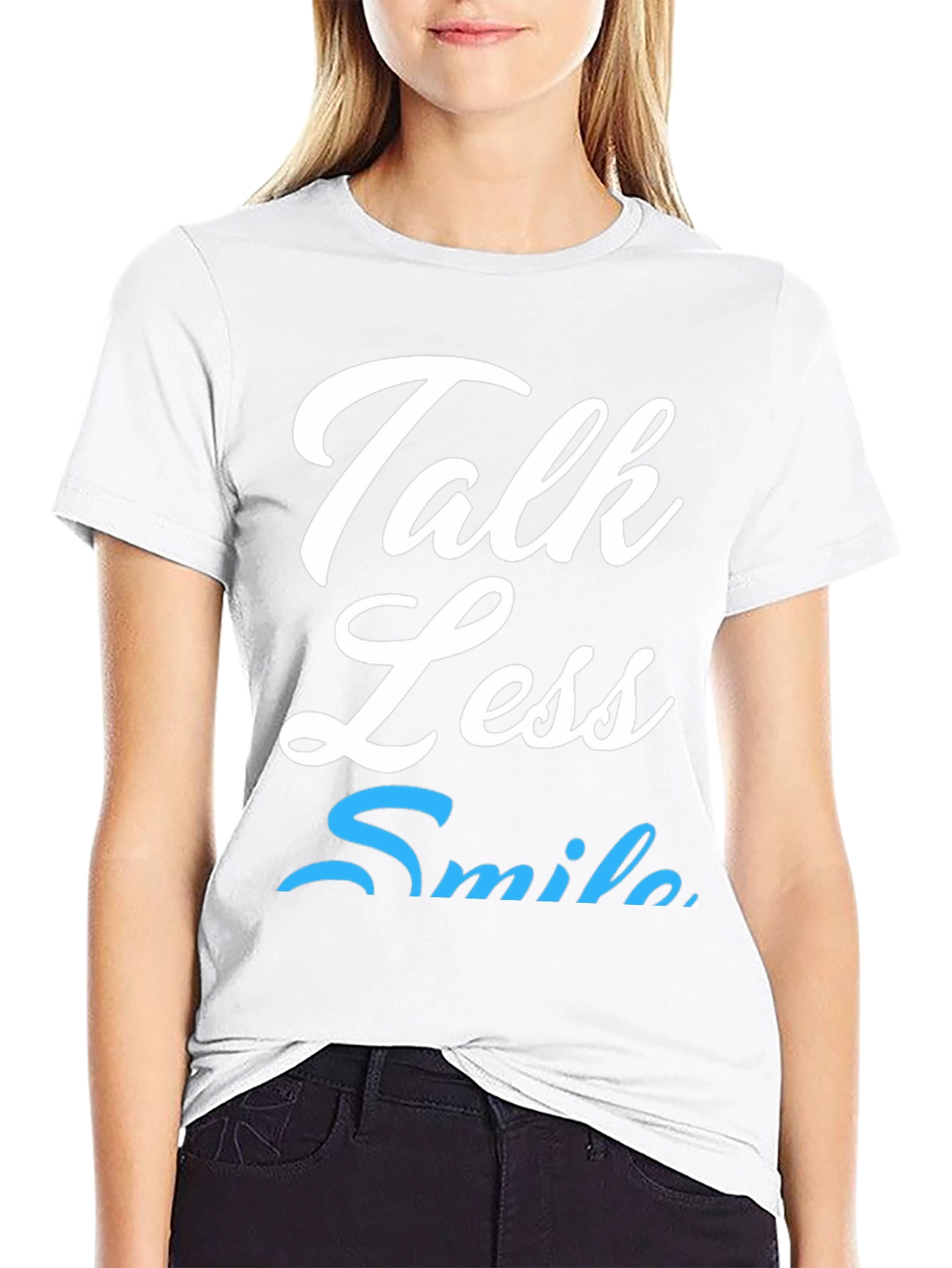 Talk Less Smile More Graphic Tee
