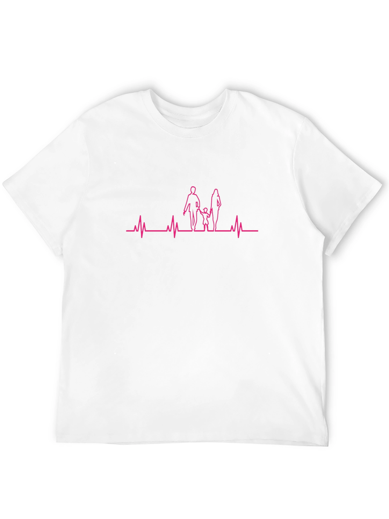 Family Heartbeat Graphic Tee