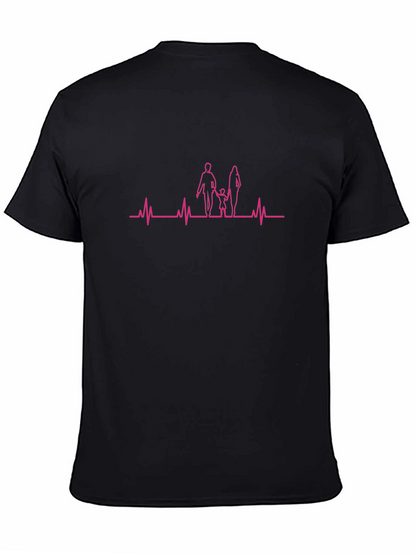 Family Heartbeat Graphic Tee