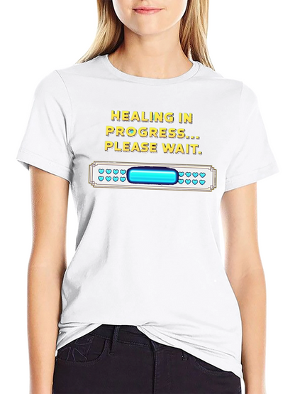 Healing in Progress Funny Gamer T-Shirt
