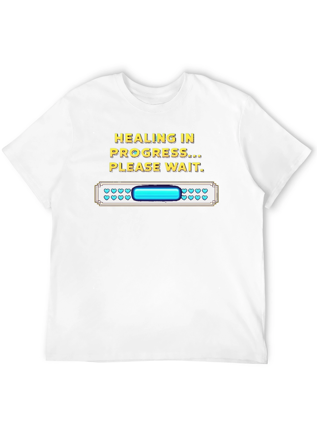 Healing in Progress Funny Gamer T-Shirt