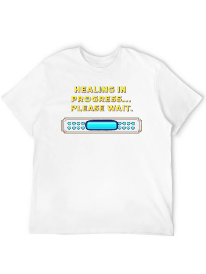 Healing in Progress Funny Gamer T-Shirt