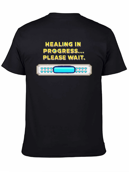 Healing in Progress Funny Gamer T-Shirt