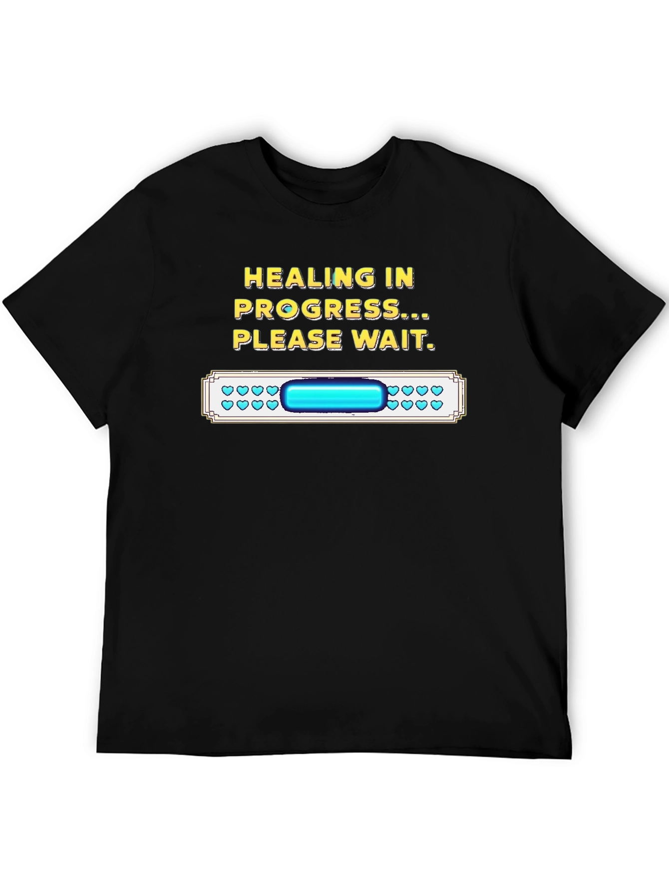 Healing in Progress Funny Gamer T-Shirt