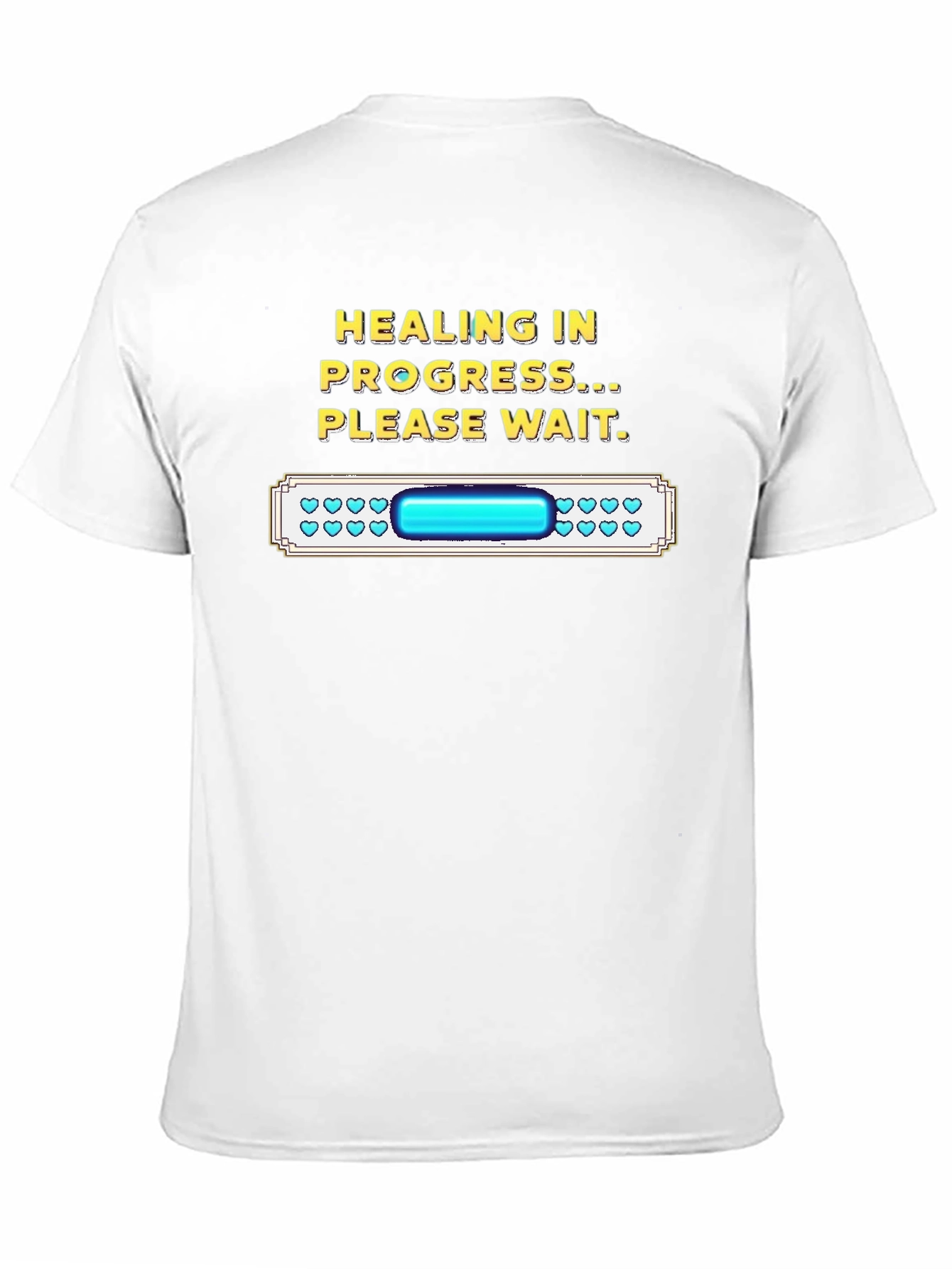 Healing in Progress Funny Gamer T-Shirt