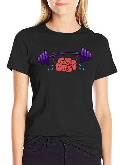 Brain Power Lifting T-Shirt - Black