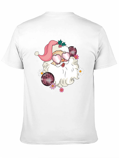 Retro Santa T-Shirt - Disco Vibes