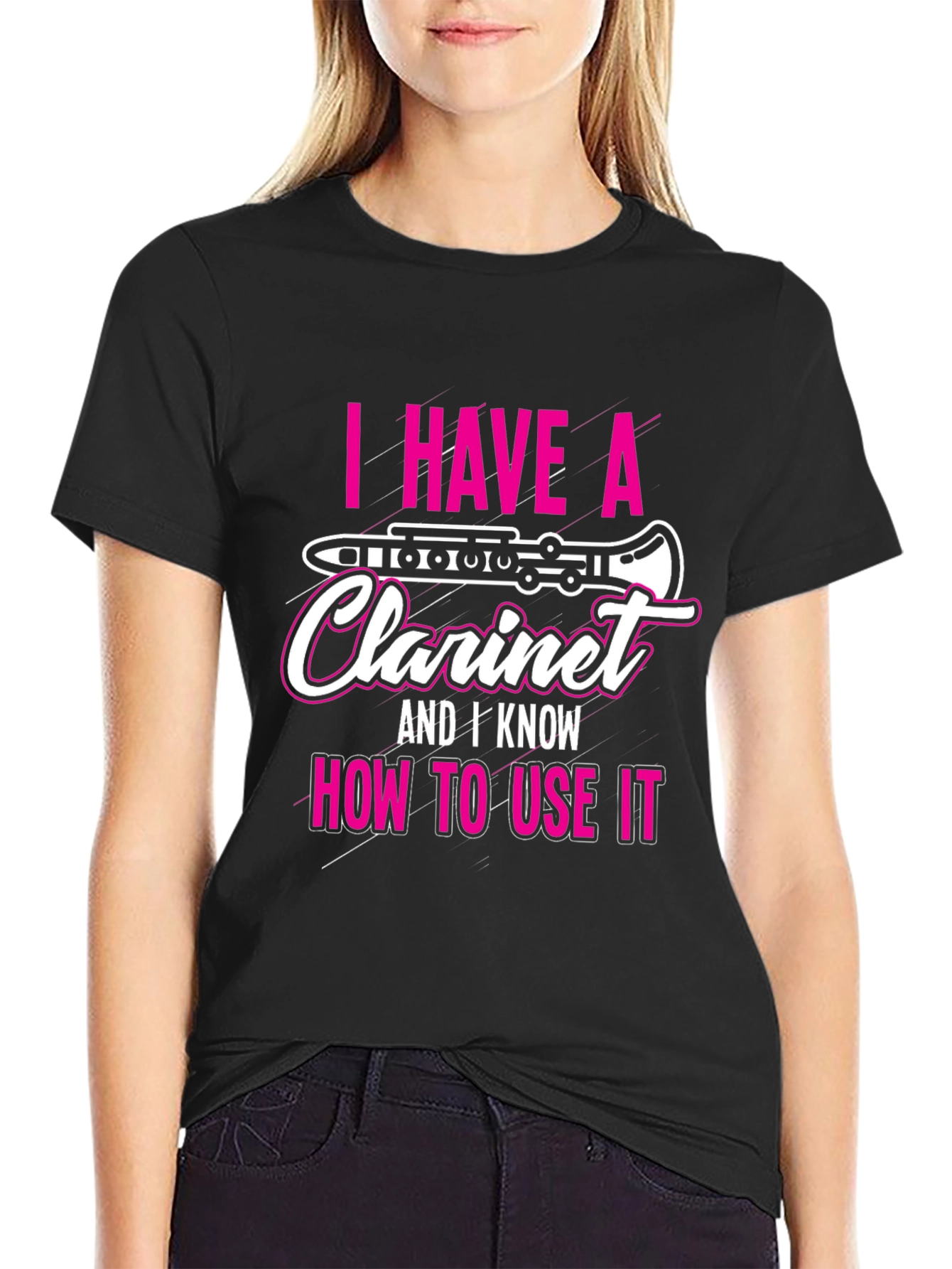 I Have A Clarinet T-Shirt Funny Musician Tee