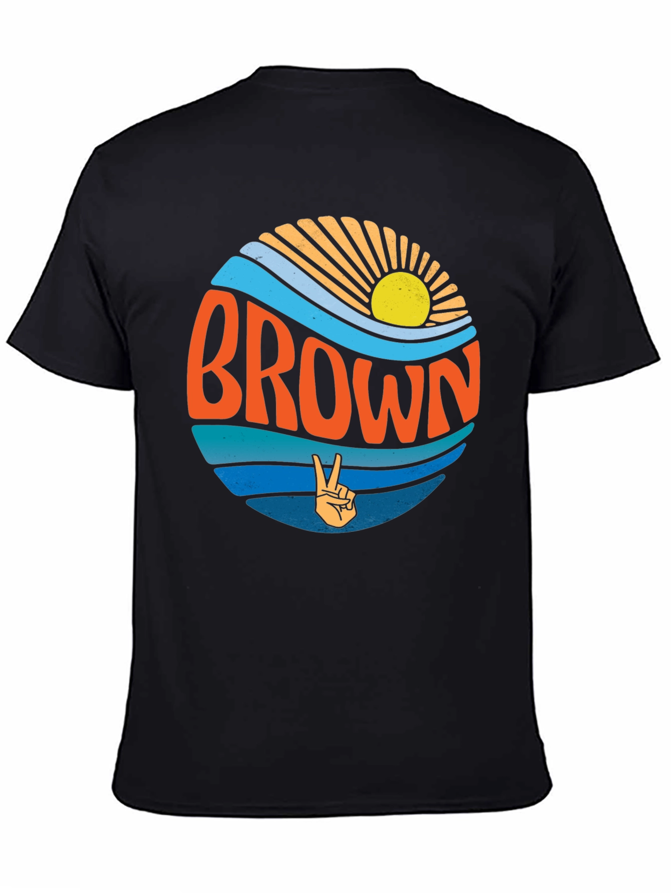 Retro BROWN Graphic Tee