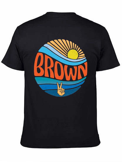 Retro BROWN Graphic Tee