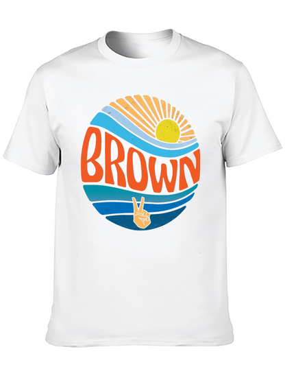 Retro BROWN Graphic Tee