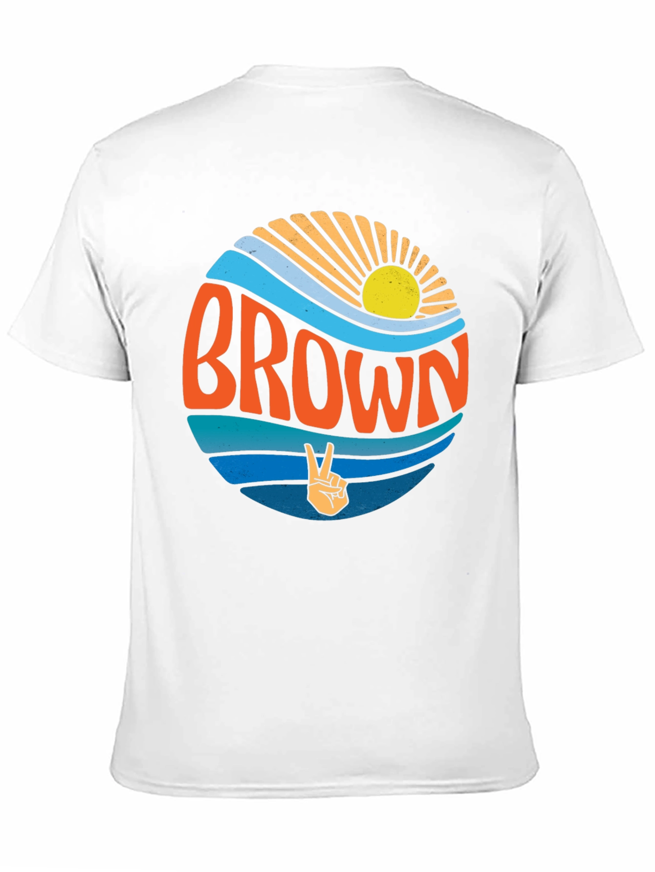 Retro BROWN Graphic Tee