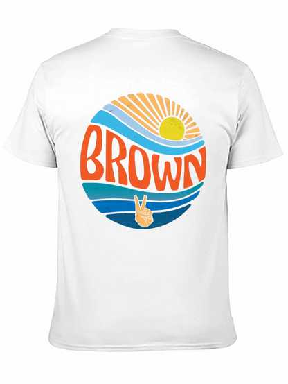 Retro BROWN Graphic Tee