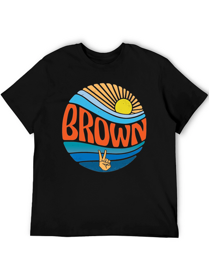 Retro BROWN Graphic Tee