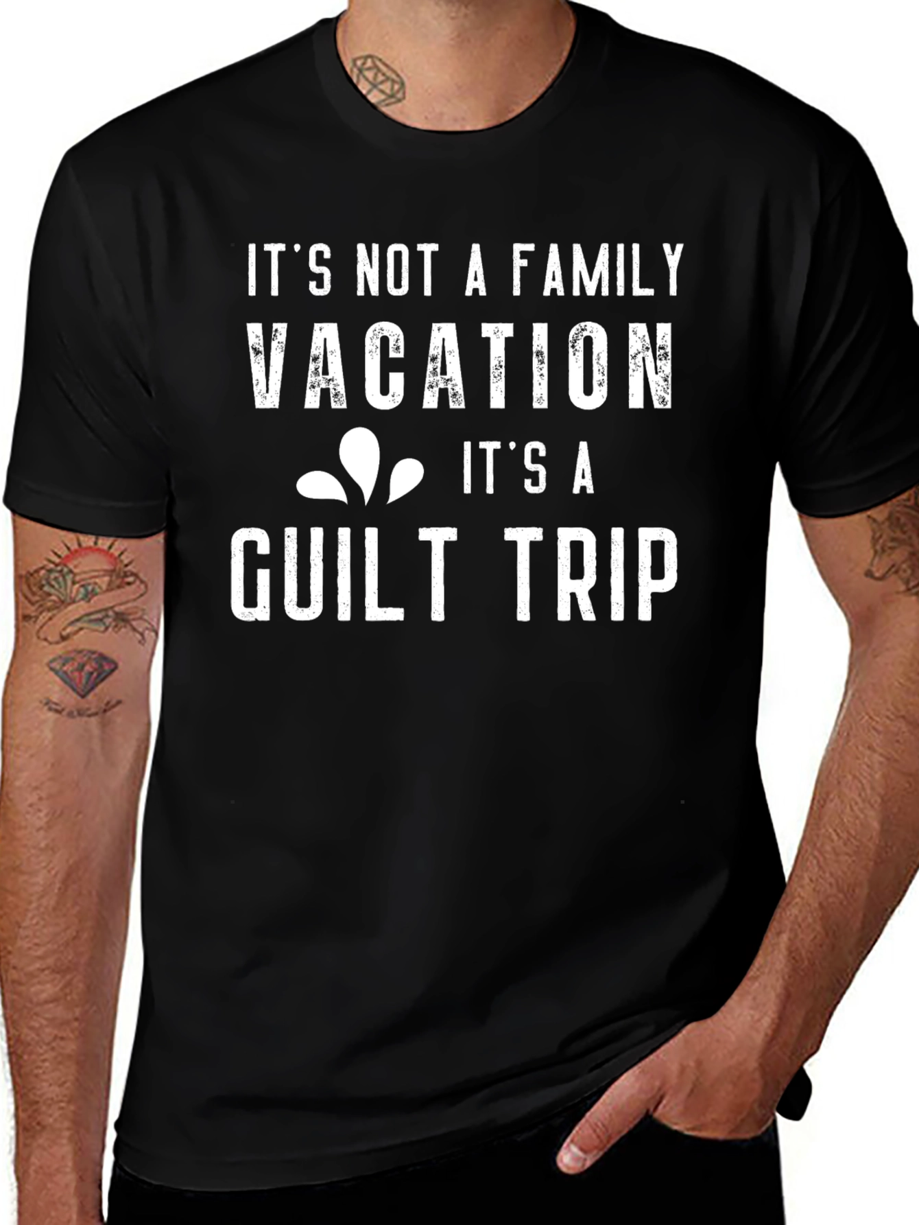 Funny Guilt Trip Vacation T-Shirt