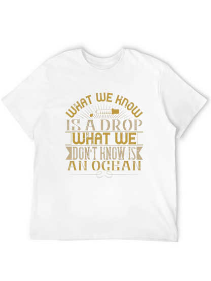 Knowledge Drop Ocean T-Shirt