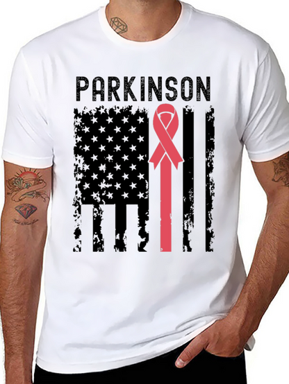 Parkinsons Awareness Flag T-Shirt