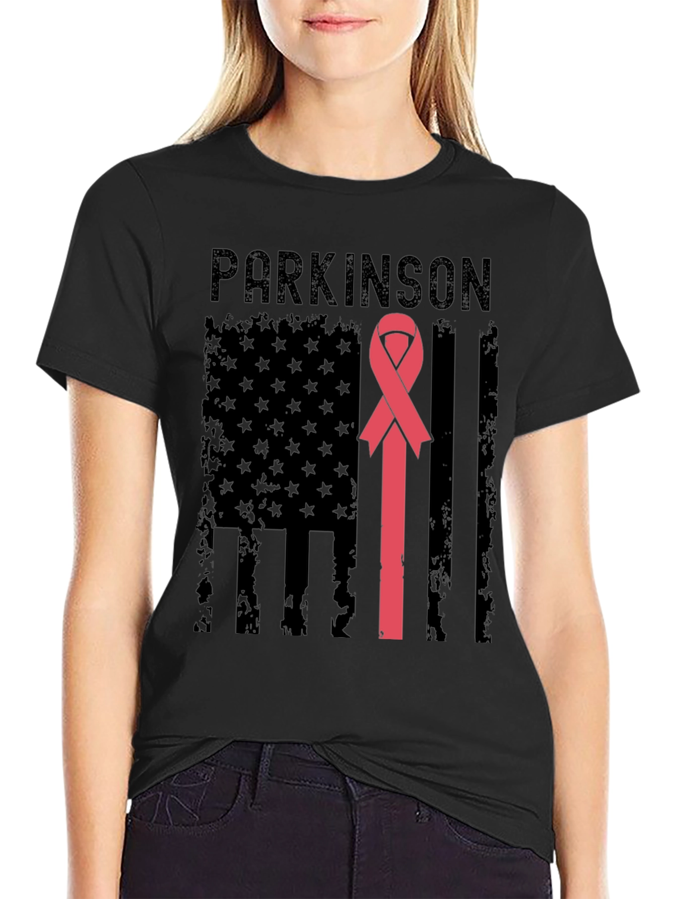 Parkinsons Awareness Flag T-Shirt