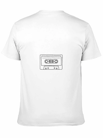 Retro Cassette Tape Graphic Tee - Classic Style