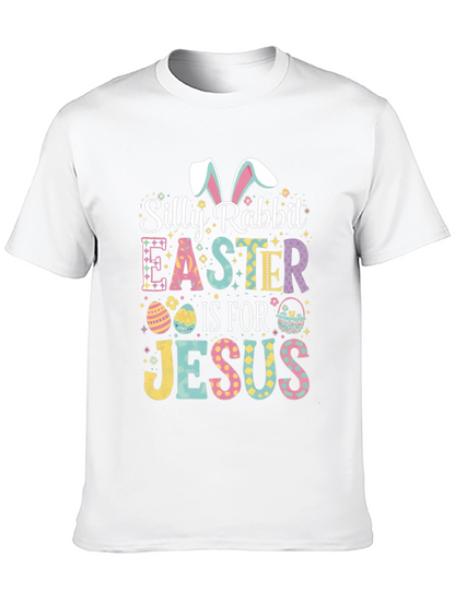 Silly Rabbit Easter Jesus Graphic T-Shirt